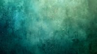 Abstract emerald green textured background with dark gradient and grunge scratched surface, featuring mysterious foggy atmosphere and artistic brushstrokes.