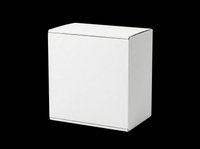 White rectangular storage box or cabinet isolated on transparent background, ready for product mockups, packaging design, t-shirt graphics, sublimation, print-on-demand, and digital design projects.