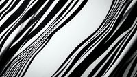 Monochrome diagonal stripes with flowing wave pattern create dynamic abstract background. Suitable for modern design, web graphics, presentations, and contemporary art projects.