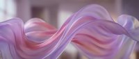Flowing purple and pink silk fabric waves creating elegant abstract motion with soft gradients and smooth curves for luxury design projects.