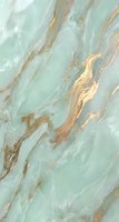 Mint green marble texture with golden veins, luxury stone surface background for interior design, wallpaper, and elegant branding projects.