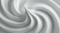 Smooth white spiral texture with elegant curved lines creating a dynamic swirl pattern. Clean minimalist background for luxury product presentations.