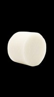 Roll of white toilet paper isolated on transparent background, ready for design use on t-shirts, stickers, clipart, print-on-demand products and sublimation projects.