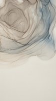 Abstract fluid art with flowing beige and blue watercolor waves creating organic marble texture for modern interior design and creative projects.