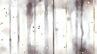 Elegant watercolor stripes in gray and gold tones with splatter texture create modern abstract background pattern for luxury design and decor projects.
