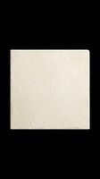 Rustic cream square tile isolated on transparent background, ready for design use in stickers, print on demand, clipart, T-shirt design, and sublimation projects.