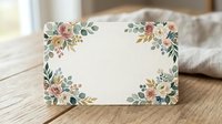 Floral corner borders with roses, eucalyptus leaves and botanical elements on cream background, suitable for invitations, greeting cards, stationery and wedding designs.