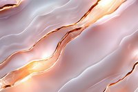 Luxurious rose gold marble texture with flowing diagonal lines and soft pink waves creates elegant natural stone effect for luxury design backgrounds.