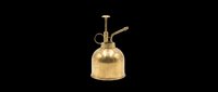 Brass plant mister spray bottle isolated on transparent background, ready for design use on t-shirts, clipart, stickers, print-on-demand products and sublimation projects.