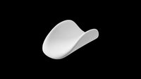 Sleek white computer mouse isolated on transparent background, ready for t-shirt design, clipart, stickers, print-on-demand products and sublimation projects.