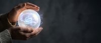Hands protecting glowing brain hologram representing mental health, neuroscience research, artificial intelligence and cognitive protection concepts.