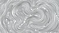 Abstract flowing lines create organic wave patterns in black and white. Modern minimalist design for contemporary decor and creative projects.