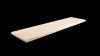 Wooden shelf board isolated on transparent background, ready for design use in t-shirt graphics, clipart, stickers, print-on-demand products, and sublimation projects.