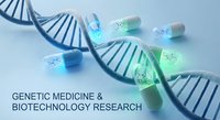 DNA double helix with pharmaceutical capsules representing genetic medicine and biotechnology research for drug development and personalized treatment.