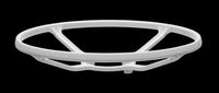Basketball hoop rim isolated on transparent background, ready for sports clipart, t-shirt design, print on demand, stickers, and sublimation projects.