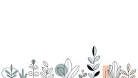 Minimalist botanical line art with various leaves and plants in neutral tones on white background for modern home decor and wall art projects.