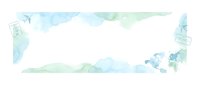 Watercolor travel frame with airplane and passport stamps on transparent background, ideal for tourism and vacation design projects.