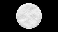 White textured circular powder or salt isolated on transparent background, ready for design use on t-shirts, stickers, clipart, and print-on-demand products.