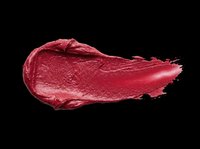 Red lipstick swatch isolated on transparent background, ready for beauty product design, cosmetics packaging, makeup tutorials, print-on-demand, and digital beauty content creation.