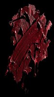 Deep burgundy paint strokes and drips isolated on transparent background, ready for t-shirt design, sublimation, stickers, clipart and print-on-demand projects.