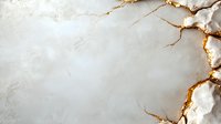 Elegant white marble texture with golden veins and cracks creating luxurious natural stone pattern for premium interior design and sophisticated backgrounds.