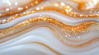 Luxurious flowing liquid with golden glitter and sparkles creating elegant wave patterns, perfect for backgrounds, wallpapers, and premium design projects.