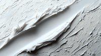 Peeling white paint texture with cracked layers revealing weathered surface underneath, showing natural aging and deterioration patterns on wall.