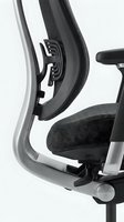 Modern ergonomic office chair with adjustable lumbar support and mesh backrest for workplace comfort and productivity.