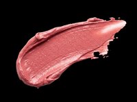 Lipstick swatch in dusty rose shade isolated on transparent background, ready for beauty product design, cosmetics packaging, makeup tutorials, print-on-demand products, and digital beauty content.