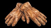 Pair of bronze or gold metallic decorative hands posed together on transparent background, ready for design use in t-shirts, clipart, stickers, print-on-demand products, and sublimation projects.