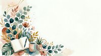Watercolor autumn floral arrangement with watering can and botanical elements on neutral background for seasonal design projects.