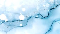 Flowing blue and white abstract watercolor with organic wave patterns and bokeh light effects, suitable for backgrounds, wallpapers, and modern design projects.