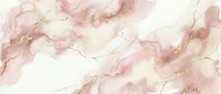 Elegant pink and gold marble texture with soft watercolor washes and golden veins on a light background, perfect for luxury design projects.