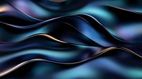 Abstract flowing waves with metallic blue and purple gradients create a modern, dynamic background suitable for tech, corporate, and design projects.