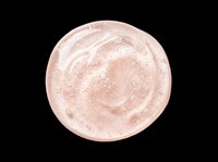 Pink cosmetic gel smear with bubbles, isolated on transparent background. Ready for skincare, beauty, T-shirt, sticker, print on demand, and sublimation design use.