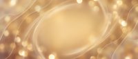 Abstract golden background with flowing curves and glowing light effects for luxury design projects and elegant presentations.