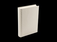 Blank hardcover book isolated on transparent background, ready for t-shirt design, clipart, stickers, print on demand, and sublimation projects.