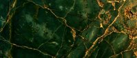 Luxurious green marble texture with golden veins and cracks, creating an elegant abstract pattern suitable for backgrounds, wallpapers, and premium design projects.