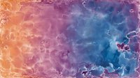 Vibrant watercolor background with orange and blue gradient effect, fluid art texture with organic flowing patterns and soft color transitions.