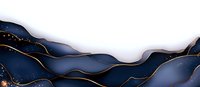 Navy blue and gold abstract luxury waves with golden lines on white background, modern minimalist art style for elegant interior design and wall decor.