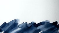 Abstract navy blue watercolor brush strokes on white background creating artistic paint texture for modern design projects and creative layouts.