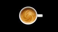 Steaming cup of cappuccino with latte art foam design in white ceramic mug, isolated on transparent background. Ready for cafe menus, beverage packaging, t-shirt designs, and print-on-demand products.