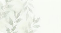 Soft watercolor botanical leaves pattern in muted green tones on cream background, seamless design for wallpaper, fabric and home decor applications.