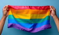 Representing LGBTQ+ community support, equality, and diversity movement. Symbol of love and acceptance.