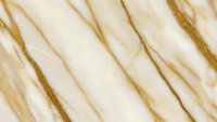 Elegant cream and gold marble texture with flowing diagonal veins for luxury interior design and sophisticated backgrounds.