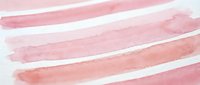 Abstract pink watercolor brush strokes on white background creating soft horizontal bands for feminine design projects and artistic compositions.