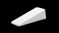 White foam wedge isolated on transparent background, ready for design use in t-shirts, clipart, stickers, print-on-demand products, and sublimation projects.