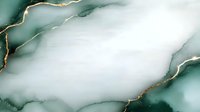 Luxurious emerald green and white marble texture with gold veining creates elegant abstract background for luxury design and home decor projects.