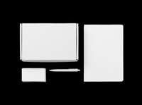 Laptop computer with tablet device and stylus pen isolated on transparent background, ready for digital design, t-shirt graphics, clipart, stickers, and print-on-demand products.