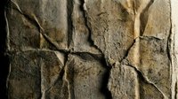 Cracked dried mud surface with natural fissure patterns creating abstract textural background for environmental and geological concepts.